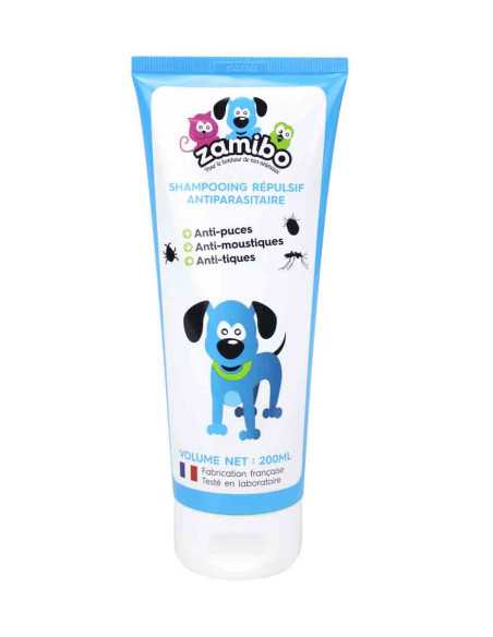 Shampoing antiparasitaire répulsif chien, 200 ml