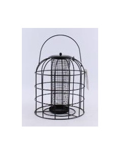 Mangeoire silo métal sélectif 18x22 cm