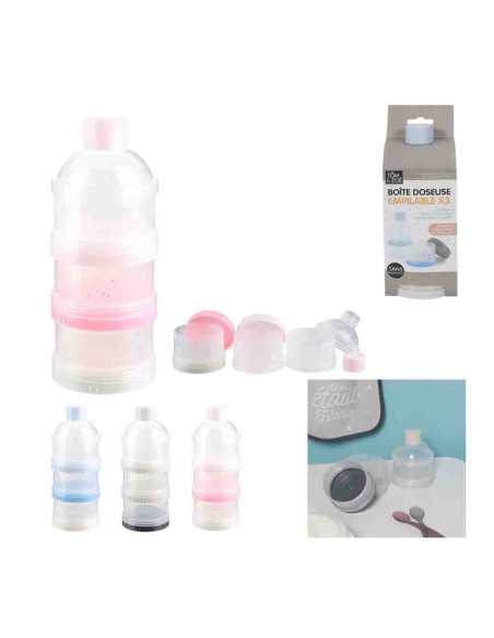 Boite Doseuse Lait Poudre Empilable X3 M24