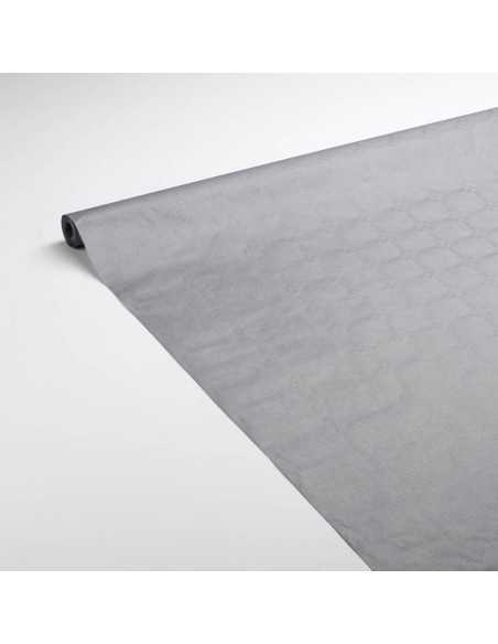 Nappe en papier damassé Gris