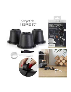 Capsule Reutilisable Compatible Nespresso X3 M12