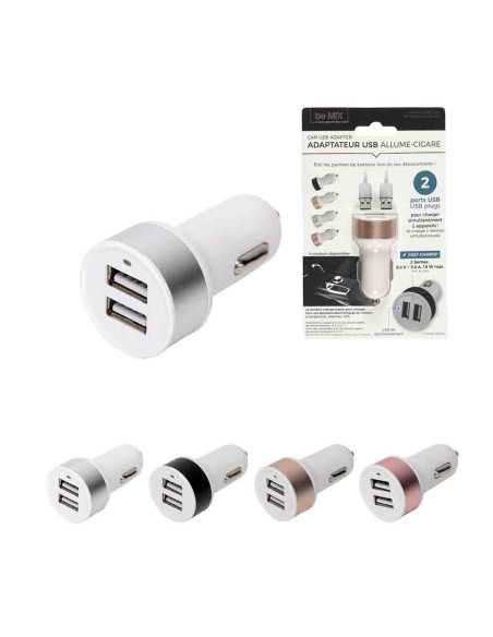 Chargeur Double Usb Allume-Cigare 3A Voiture M24