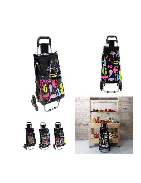 Chariot Shopping 6 Roues Code Shopping M8