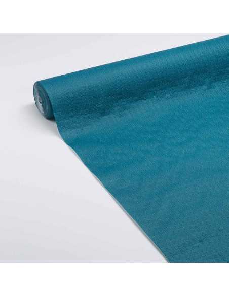 Nappe en papier gaufré Bleu canard