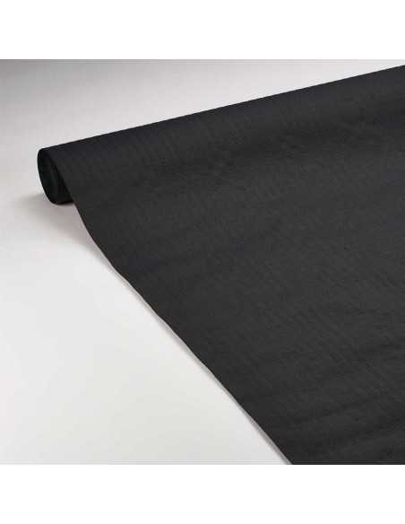 Nappe en papier gaufré Noir