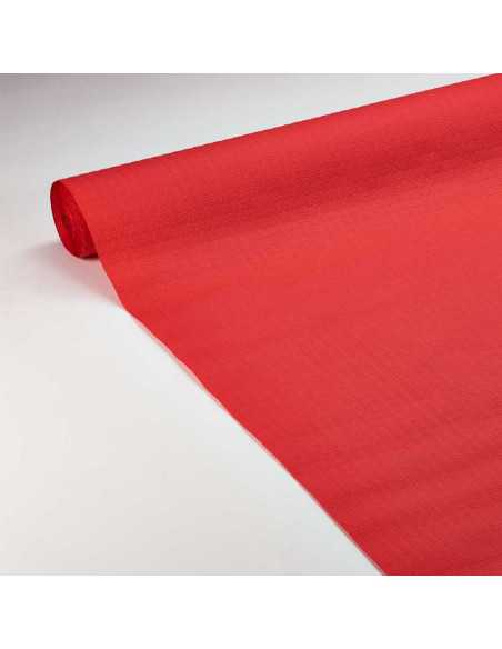 Nappe en papier gaufré Rouge