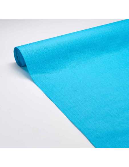 Nappe en papier gaufré Turquoise