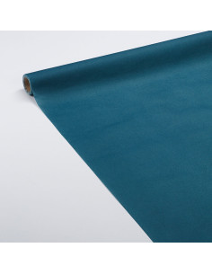 Nappe airlaid 1,20x5m Bleu canard FSC