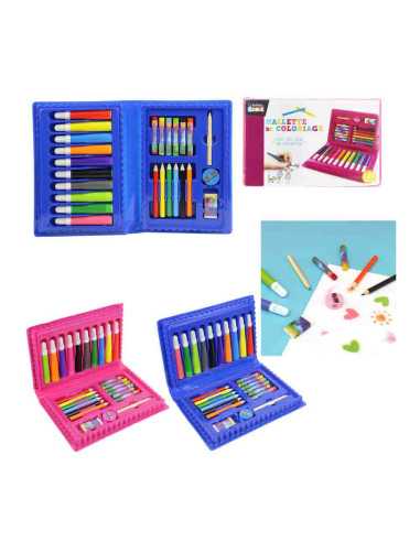 Mallette De Coloriage X25 Pieces M36