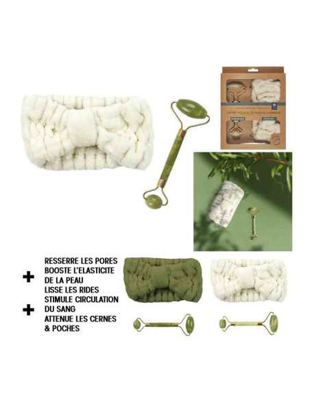 Masseur Jade Et Bandeau Coffret M12