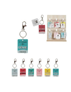 Porte-Cles Bois Je Suis M48