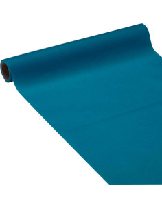 Chemin de Table 3en1 airlaid Bleu Canard FSC