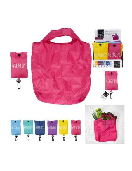 Sac Shopping Pliable Hashtag 42X58Cm M24