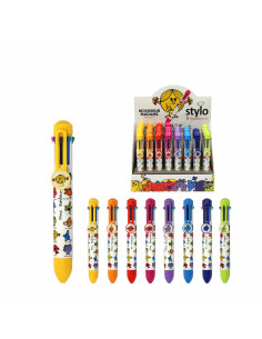 Stylo 8 Couleurs Mr Mme M80