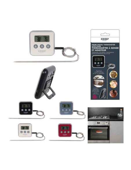 Thermometre A Sonde Et Minuteur M12