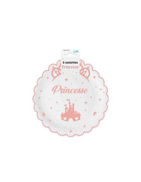 Assiettes 20Cm X6 Princesse