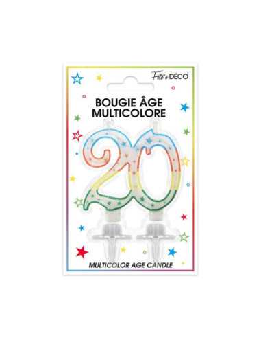 Bougie Blister 20 Ans