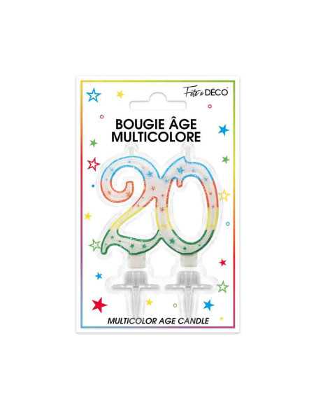 Bougie Blister 20 Ans