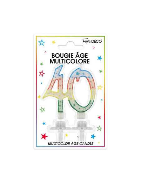Bougie Blister 40 Ans