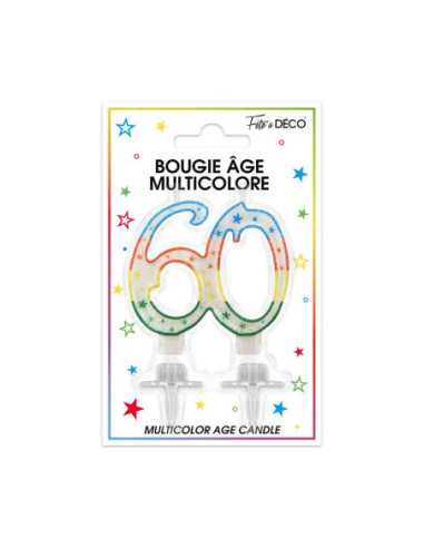 Bougie Blister 60 Ans