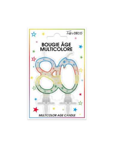 Bougie Blister 80 Ans