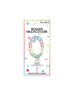 Bougie Blister Chiffre 0