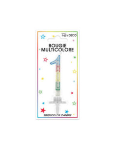 Bougie Blister Chiffre 1