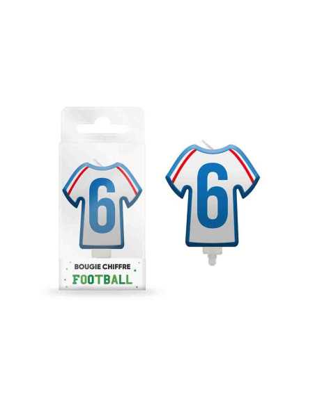 Bougie Foot Chiffre 6