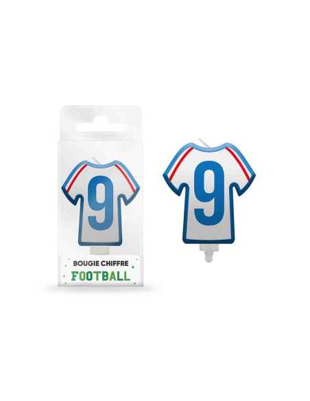 Bougie Foot Chiffre 9