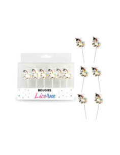Bougies Pics Licorne