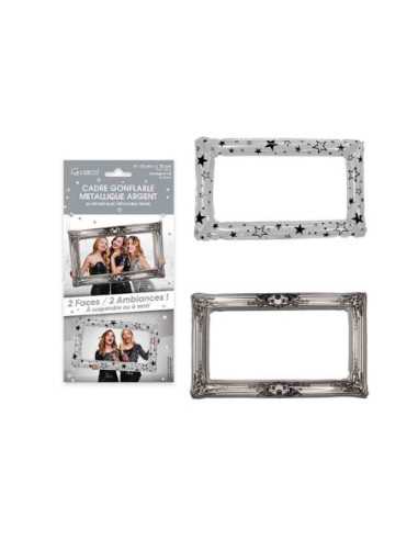 Cadre Gonflable Metallique Argent