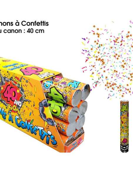 Canon A Confettis 40 Ans