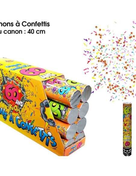 Canon A Confettis 60 Ans