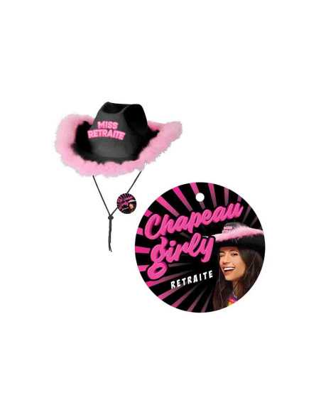 Chapeau Girly Retraite Noir