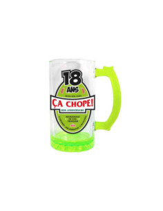 Chope A Biere 18 Ans Mixte Verte