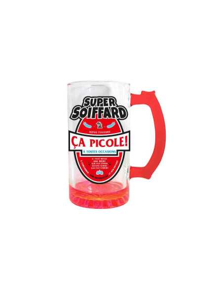 Chope A Biere Super Soiffard Rouge