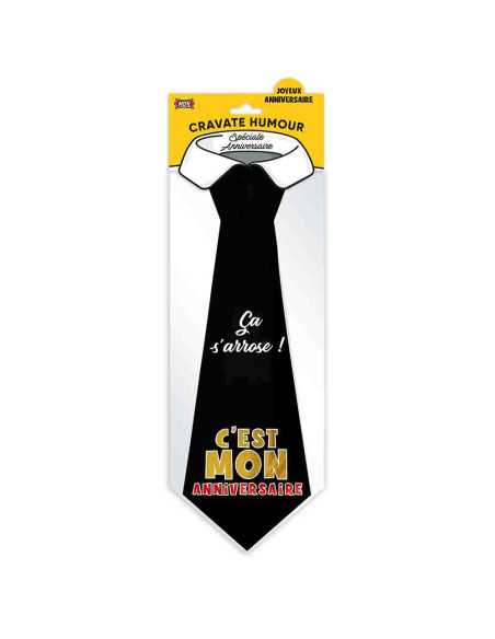 Cravate Joyeux Anniversaire