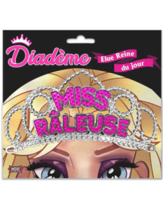 Diademe Miss Raleuse Fuchsia