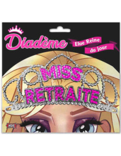 Diademe Miss Retraite Fuchsia