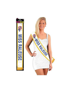 Echarpe Miss Raleuse Bleue