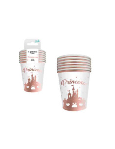 Gobelets 25Cl X6 Princesse