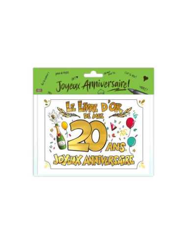 Livre D'Or 20 Ans