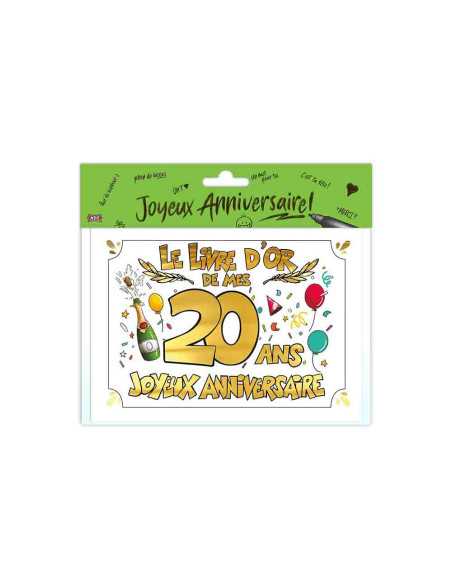 Livre D'Or 20 Ans