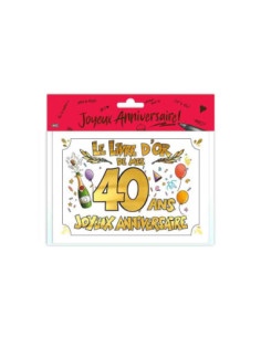 Livre D'Or 40 Ans