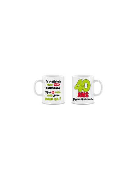 Mug Age Mixte 40 Ans