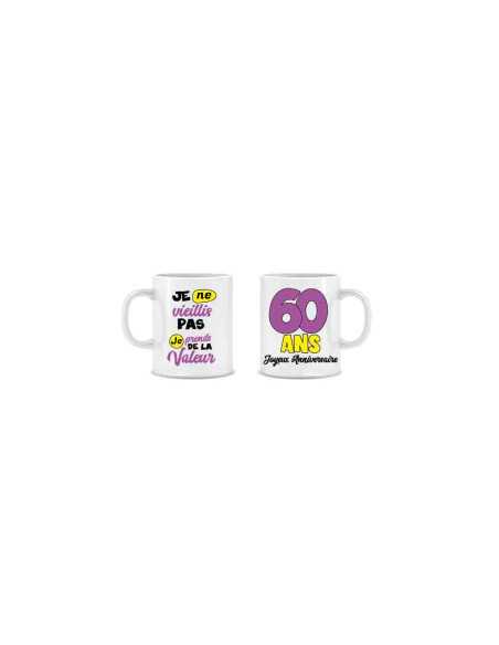 Mug Age Mixte 60 Ans