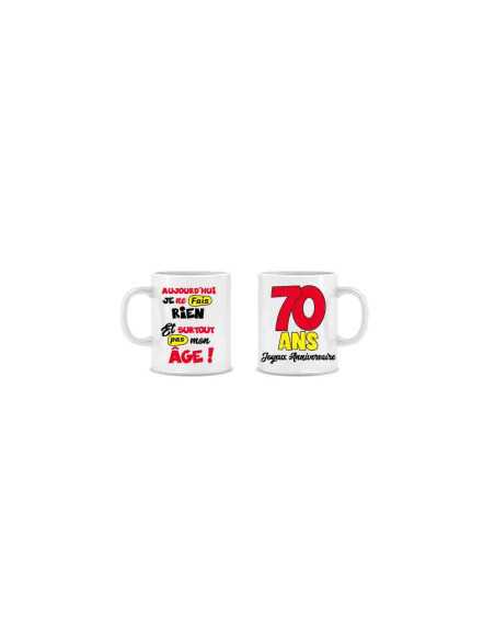 Mug Age Mixte 70 Ans