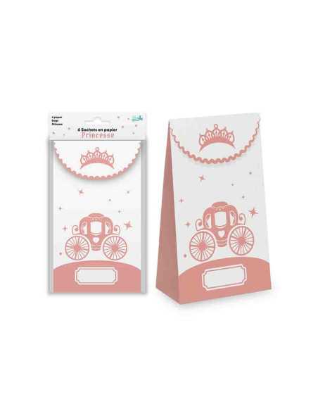 Sachets En Papier X6 Princesse