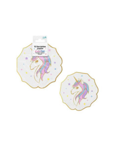 Serviettes Papier X12 Licorne