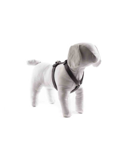 harnais polyester reglable, 2,5x40-60 cm, taupe